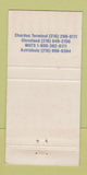 Matchbook Cover - George Rimes Trucking Newbury Chardon OH WEAR 30 Strike