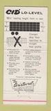 Matchbook Cover - Trailmobile Trucking Cincinnati OH Springfield MO 30 Strike
