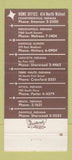Matchbook Cover - McDaniel Freight Lines Trucking Crawfordsville IN 30 Strike