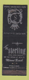 Matchbook Cover - Sterling Hotel Miami Beach FL WEAR