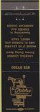 Matchbook Cover - The Stables Restaurant Hemet CA horse