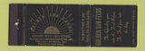Matchbook Cover - Golden Sun Feeds Des Moines Esterville Sioux Falls IA