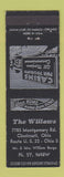 Matchbook Cover - The Willos Cabins Cincinnati OH