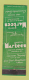 Matchbook Cover - Hotel Markeen Buffalo NY