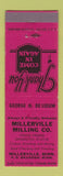 Matchbook Cover - Millerville Milling MN Brandon