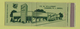 Matchbook Cover - C Jackel Flowers Camden NJ Full Length