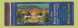 Matchbook Cover - Broadmoor Hotel Colorado Springs WEAR