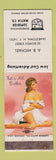 Matchbook Cover - AB Michael Superior Match Jamestown NY pinup WEAR