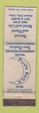 Matchbook Cover - Motel Blue Moon Cafe Canon City Colorado WEAR