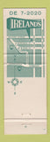 Matchbook Cover - Ireland's Seafood Restaurant Chicago IL Full Length
