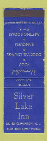 Matchbook Cover - Silver Lake Inn Clementon NJ WEAR