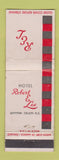 Matchbook Cover - Hotel Robert E Lee Winston Salem NC