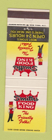 Matchbook Cover - Smith's Food King grocery