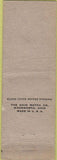 Matchbook Cover - 30s 40s Phi Delta Theda Sorority  WORN