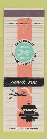 Matchbook Cover - Air Terminal Services Milwaukee WI WEAR