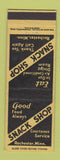 Matchbook Cover - Snack Shop Rochester MN