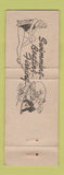 Matchbook Cover - Fulton County NY tourism  WORN