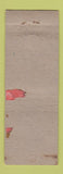 Matchbook Cover - Carbon Splint Fuel Sales Detroit MI Artic