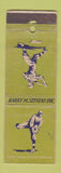 Matchbook Cover - Harry Stevens Catering baseball concessions WORN