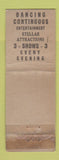 Matchbook Cover - Ritz Night Club Superior WI