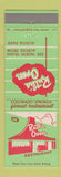 Matchbook Cover - Ruth's Oven Colorado Springs