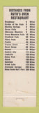 Matchbook Cover - Ruth's Oven Colorado Springs