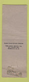Matchbook Cover - Court Cafe Albuquerque NM WORN Full Length