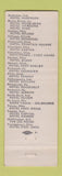 Matchbook Cover - Hotel Belden Canton OH Albert Pick