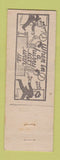 Matchbook Cover - Chuckwagon Cafes San Antonio? Hillbilly