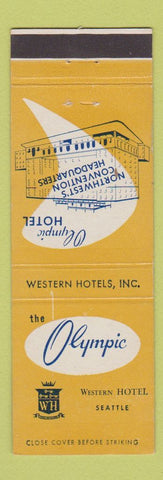 Matchbook Cover - Olympic Hotel Seattle WA