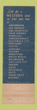 Matchbook Cover - Olympic Hotel Seattle WA