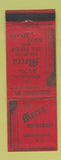 Matchbook Cover - Mecca Restaurant Greensboro NC WEAR