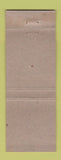 Matchbook Cover - Mecca Restaurant Greensboro NC WEAR