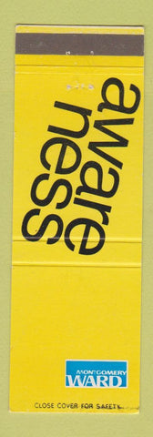 Matchbook Cover - Montgomery Ward Department Store Awareness