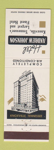 Matchbook Cover - Hotel Andrew Johnson Knoxville TN