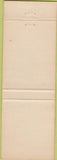 Matchbook Cover - CPO Club Naval Station TREASURE ISLAND