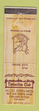 Matchbook Cover - Timberline Club NCO Open Mess Colorado Springs Air Force