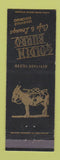 Matchbook Cover - Golden Burro Cafe Lounge Leadville Colorado
