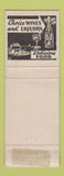Matchbook Cover - Golden Burro Cafe Lounge Leadville Colorado