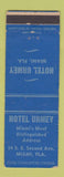 Matchbook Cover - Hotel Urmey Miami FL WEAR