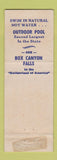 Matchbook Cover - Croft Court Motel Ouray Colorado