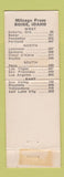 Matchbook Cover - Travelers Motel Boise ID hillbilly