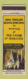 Matchbook Cover - White's City Carlsbad Caverns NM Temple of the Sun