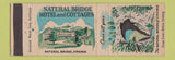 Matchbook Cover - Natural Bridge Hotel Cottages VA