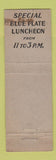 Matchbook Cover - Oyster Bay Restaurant New York City