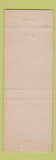 Matchbook Cover - Sportsmen's Service International Falls MN bait