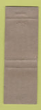 Matchbook Cover - Black Hotel Borger TX WORN