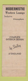 Matchbook Cover - Don's Western Village Fort Worth TX
