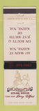 Matchbook Cover - Hungry Lion Steak House Keene NH