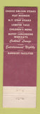 Matchbook Cover - Hungry Lion Steak House Keene NH